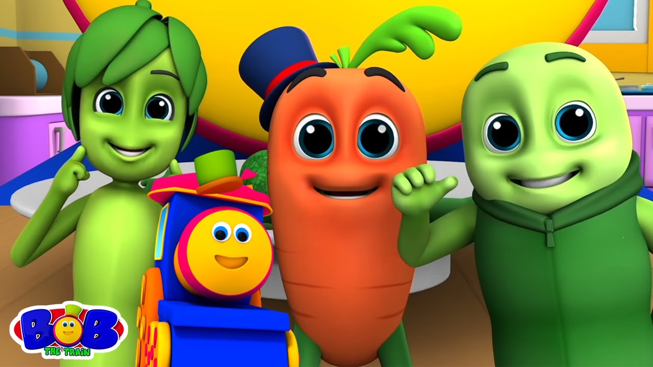 Bob treni Vay vay sebzeler çocuklar için türkçe şarkı